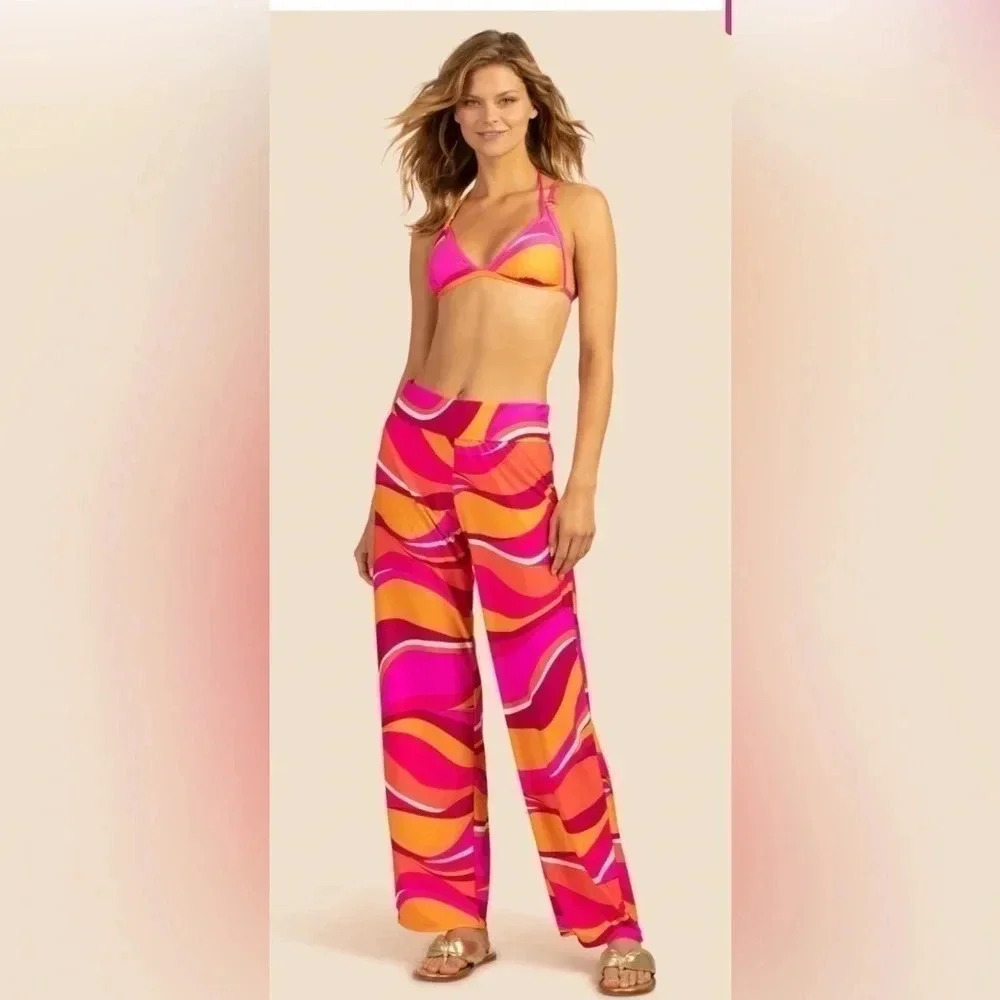 Trina Turk VIVID VISTA SWIM PANT Size L